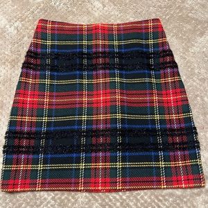 J.Crew Stewart Tartan Plaid Skirt